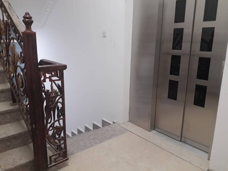 big 4br flat in al Shamkha , with maids room, with lift , 2 floor