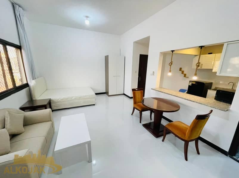 High Class Fully furnished studio with parking