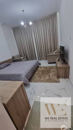 Own a luxurious studio with a stunning creek view in the heart of Ajman, near Nesto & City Center – prime location with full services nearby