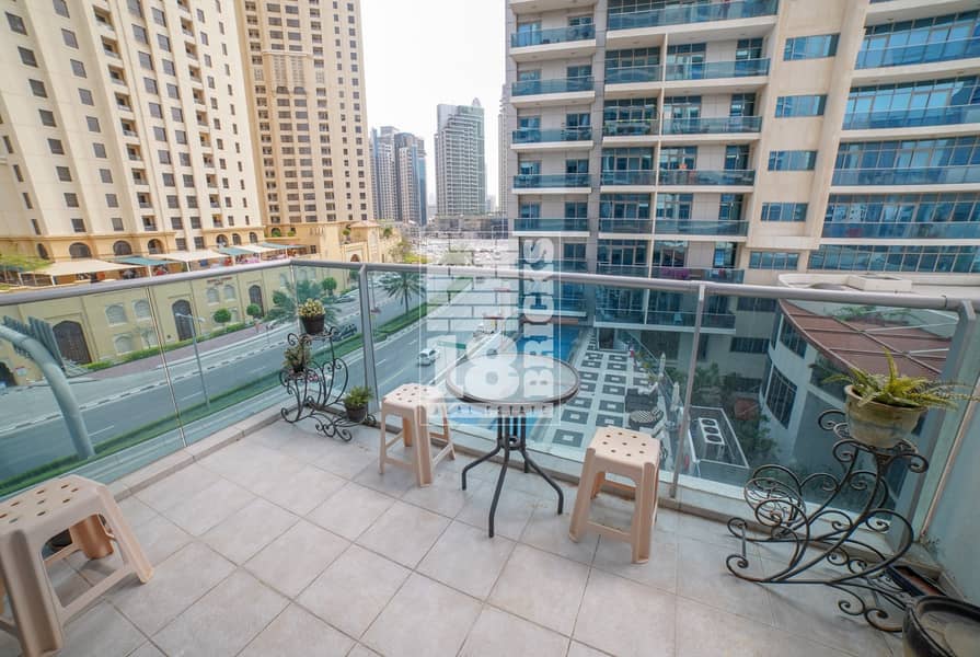 Fully Furnished Apartment  | 2 Balconies