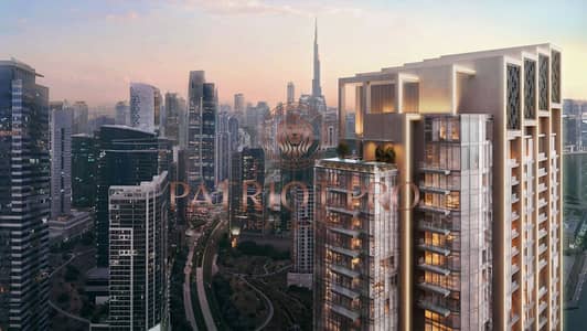2 Bedroom Flat for Sale in Business Bay, Dubai - One River Point_Facade roof. jpeg