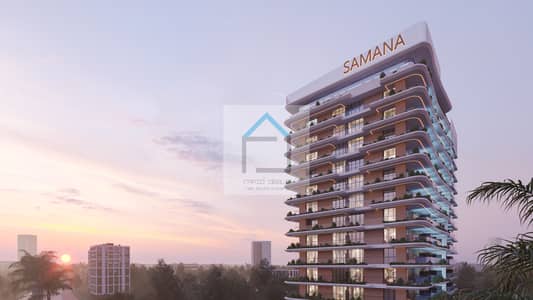 Studio for Sale in Dubai Land Residence Complex, Dubai - AerialFacadeTwilight. jpg