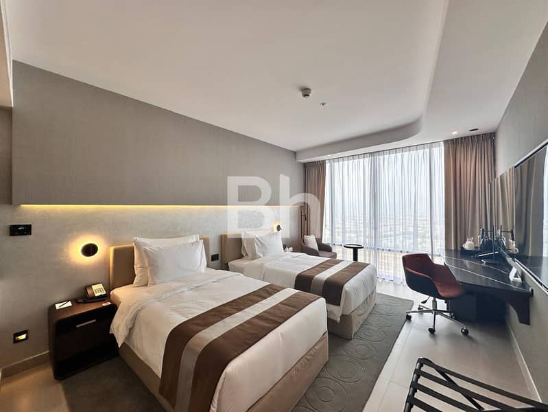 Furnished Studio | Marina View | High Floor