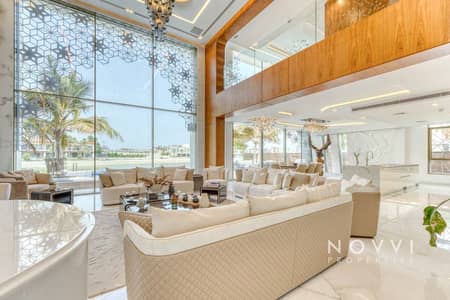 6 Bedroom Villa for Rent in Palm Jumeirah, Dubai - Luxury | Car lift and Basement | Gym and Jacuzzi