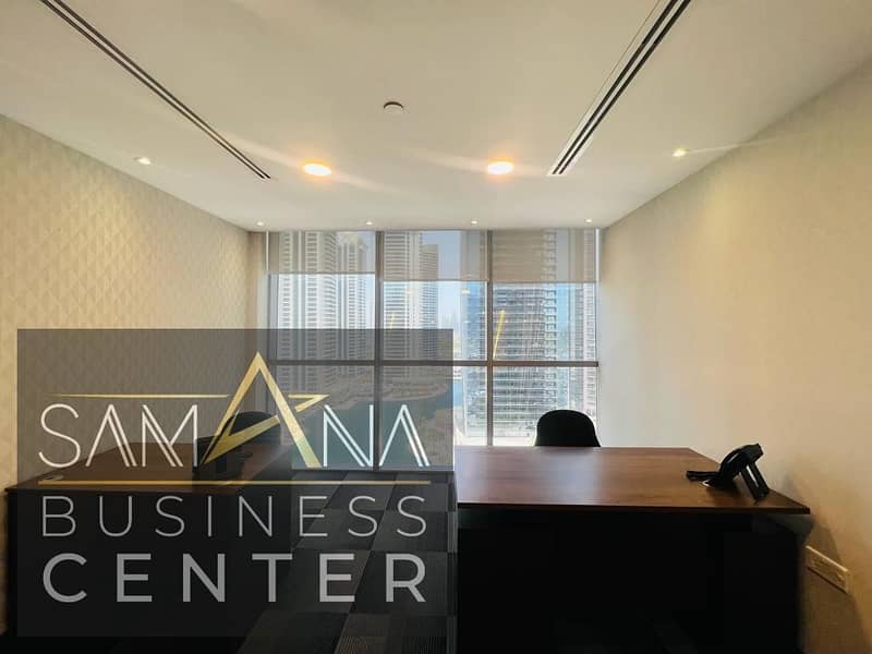 Rent a Fully Furnished Office space – No Setup Required close to Metro DMCC license