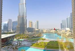 Burj and fountain View l Fully furnished I 2 Bed