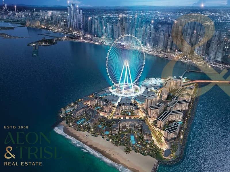 شقة في بلوواترز باي بناية 2،بلوواترز باي،جزيرة بلوواترز‬ 2 غرف 4150000 درهم - 12221317