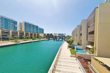 1 Bedroom Apartment for Sale in Al Raha Beach, Abu Dhabi - Balcony | Lower Floor | Canal view