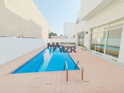 5 Bedroom Villa for Rent in Khalifa City, Abu Dhabi - Within Compound | Luxury Villa | Swimming Pool