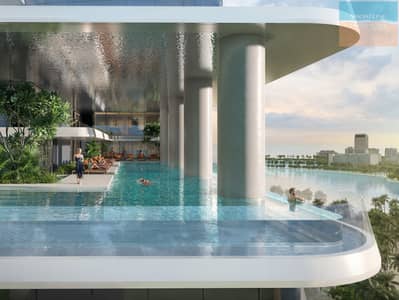 شقة 3 غرف نوم للبيع في جزيرة المرجان، رأس الخيمة - View 02-16F Wellness pool (1). jpg