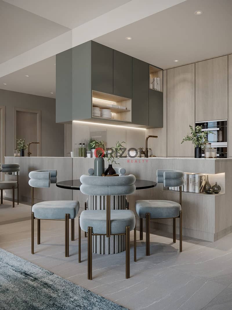 3 1 bedroom kitchen and dining. jpg