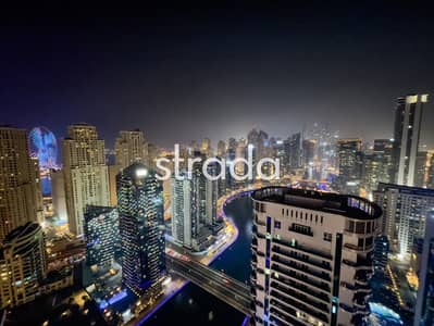 2 Bedroom Apartment for Rent in Dubai Marina, Dubai - Panoramic Views | High floor | New white goods