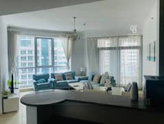 شقة في ذا تورش،دبي مارينا 2 غرف 115000 درهم - 12222838