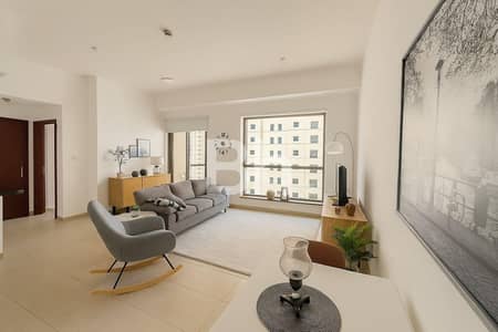 1 Bedroom Apartment for Rent in Jumeirah Beach Residence (JBR), Dubai - Partial Sea View | Fully Furnished | Vacant