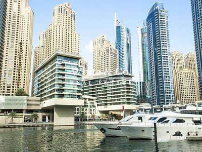 فلیٹ 1 غرفة نوم للايجار في دبي مارينا، دبي - شقة في مارينا كواي ويست،مارينا كواي،دبي مارينا 1 غرفة 103999 درهم - 12223145