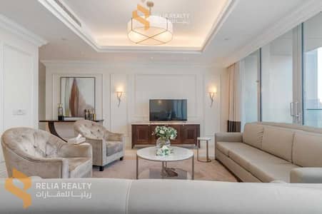 4 Bedroom Flat for Rent in Downtown Dubai, Dubai - Luxurious 4BR + Maid Room | Fully Furnished Breathtaking Views | Downtown Dubai