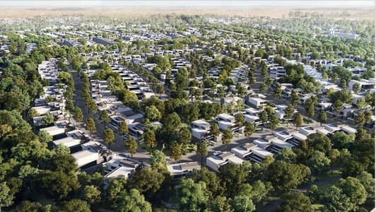 巴拉希， 夏尔迦 2 卧室联排别墅待售 - Materplan Aerial shot SC. png