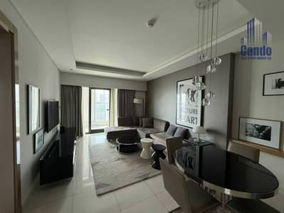 1 Bedroom Apartment for Rent in Business Bay, Dubai - Fully Furnished | Burj View | High floor