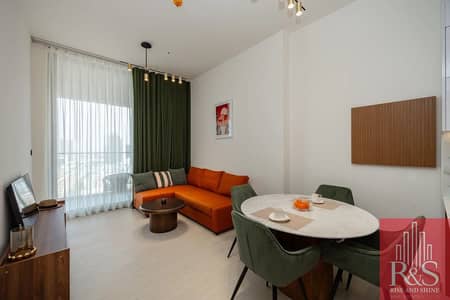 1 Bedroom Apartment for Rent in Jumeirah Village Circle (JVC), Dubai - Fully Furnished I Calm Community I Pool View