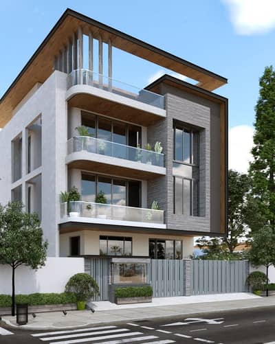 مبنى سكني 11 غرف نوم للبيع في الروضة، عجمان - Exterior Design - CG Viz Artist. jpeg