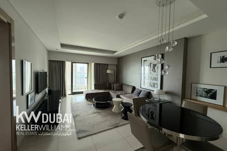 1 Bedroom Flat for Rent in Business Bay, Dubai - Burj View | Furnished | High Floor | Vacant