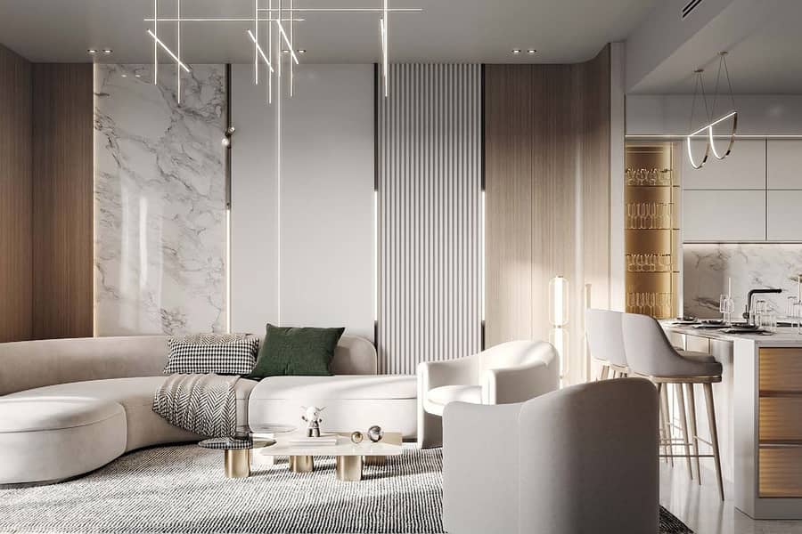 位于朱美拉环形村(JVC)，JVC第13区，Binghatti Amberhall 1 卧室的公寓 1076000 AED - 11205269