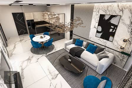 شقة 1 غرفة نوم للبيع في قرية جميرا الدائرية، دبي - Living-2. jpg