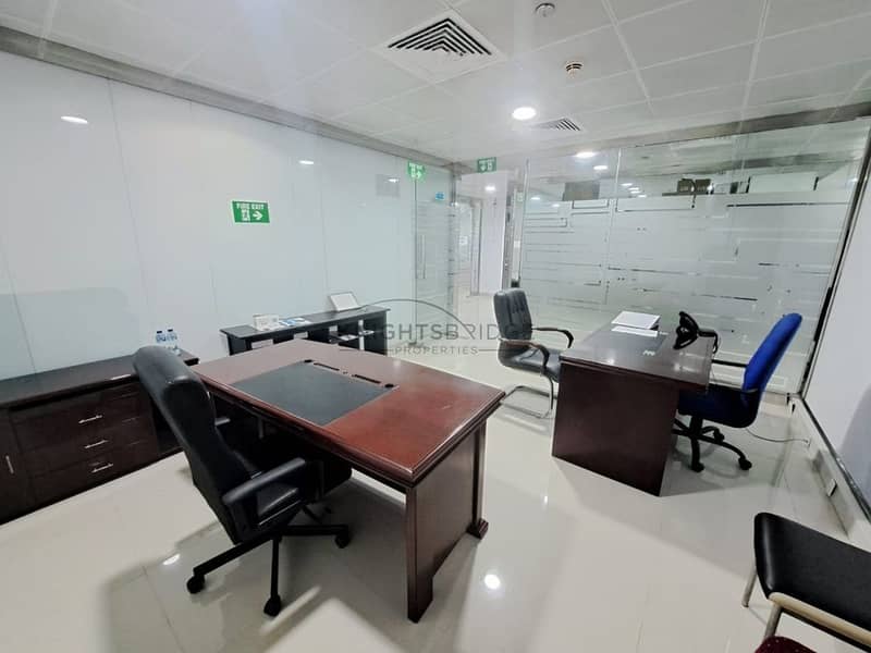 位于阿尔巴沙住宅区，阿尔巴沙1号区 的写字楼 45000 AED - 12231059