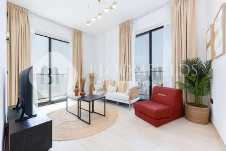 1 Bedroom Apartment for Rent in Jumeirah Village Circle (JVC), Dubai - 2 Living Room. jpg