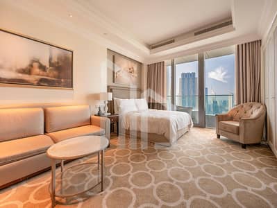 Studio for Rent in Downtown Dubai, Dubai - Ready to Move in | High Floor | City View