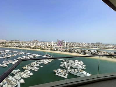 2 Bedroom Apartment for Rent in Palm Jumeirah, Dubai - Full Sea View I Beach Access I 2 BR plus Study