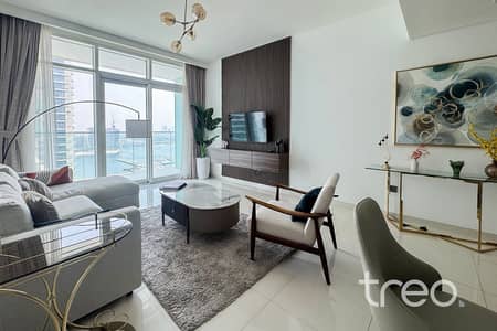1 Bedroom Flat for Rent in Dubai Harbour, Dubai - Palm View | Furnished | Vacant