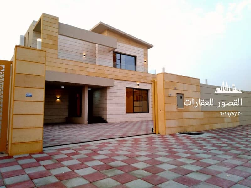 Luxury villa in the finishing and design for sale in Ajman