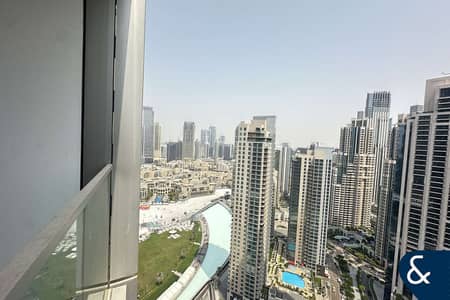 2 Bedroom Apartment for Rent in Downtown Dubai, Dubai - Unfurnished | Modern | Stunning View