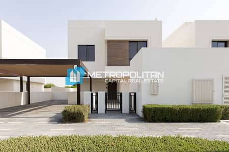 4 Bedroom Villa for Sale in Yas Island, Abu Dhabi - Single Row 4BR | Maids Room | Community Pool
