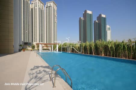 1 Bedroom Flat for Rent in Al Reem Island, Abu Dhabi - 4 Payments Furnished HIgh Floor Ready to Move In
