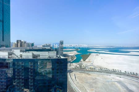 1 Bedroom Apartment for Sale in Al Reem Island, Abu Dhabi - Fully Furnished | Partial Sea View | High Floor