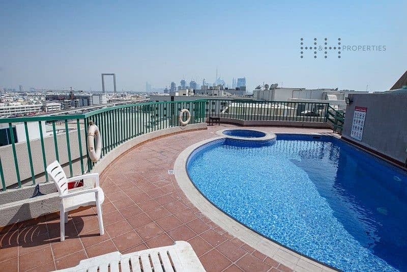 9 Price Revised -1 BR in Bishara Building -Mankhool -Open  Kitchen