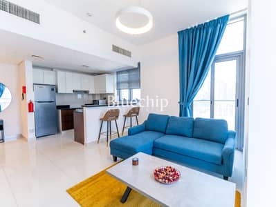 1 Bedroom Apartment for Rent in Jumeirah Village Circle (JVC), Dubai - Semi Furnished I Next to Bus Stop IWith Appliances