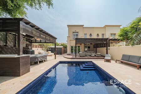 3 Bedroom Villa for Sale in The Springs, Dubai - Exclusive | Upgraded 5K Plot Private Pool