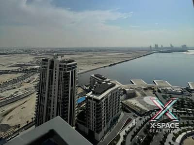 2 Bedroom Flat for Sale in Dubai Creek Harbour, Dubai - Vacant on Transfer-High Floor-Water View