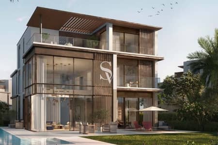 6 Bedroom Villa for Sale in Nad Al Sheba, Dubai - Limited Units| Lagoon Facing | Corner Plot | 60/40