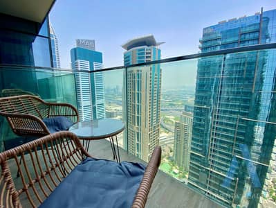 شقة 1 غرفة نوم للبيع في دبي مارينا، دبي - Partial Marina & Golf Course View(1). jpeg