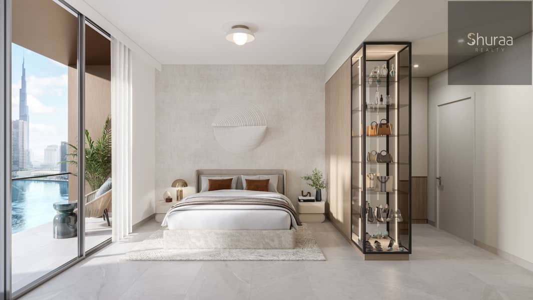 2 One River Point - Typical bedroom. jpg