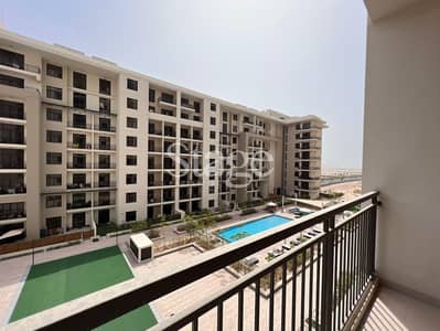 1 Bedroom Apartment for Rent in Town Square, Dubai - Vacant from Sep | Pool View | Semi Furnished 1BR