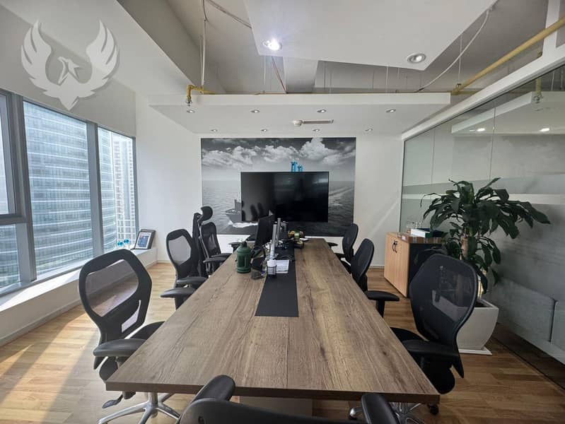 位于朱美拉湖塔 (JLT)，JLT I区，铂金大厦 的写字楼 440000 AED - 12240587
