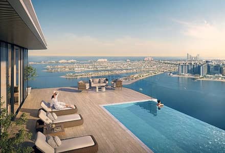 1 Bedroom Flat for Sale in Dubai Harbour, Dubai - Palm Views | Seaside Living | Private Beach