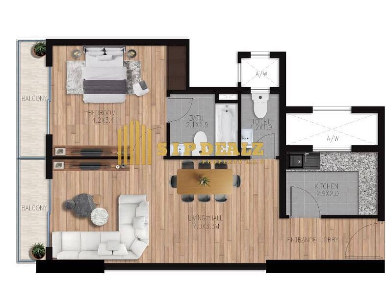 6 1 BR Layout. JPG