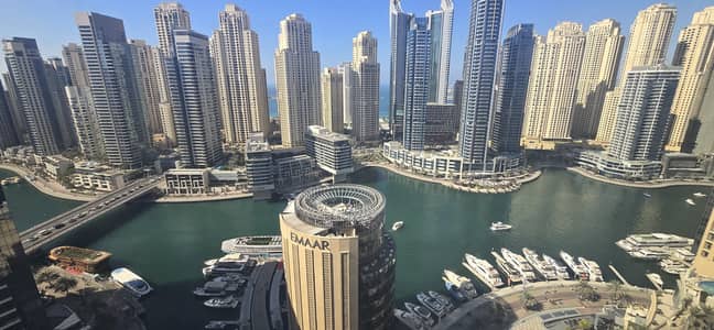 Office for Rent in Dubai Marina, Dubai - 1 pics вид на море. jpg