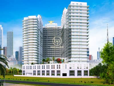 迪拜科学园， 迪拜 1 卧室公寓待售 - Back View. jpg
